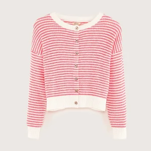 Kinderen Bellerose Attelo ronde hals cardigan