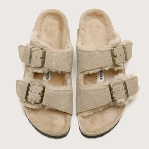 Birkenstock Arizona Omgekeerd Lam voor Vrouwen