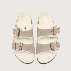 Kinderen Birkenstock Arizona Omgekeerd Lam voor Kinderen
