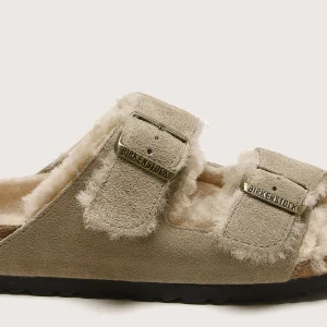 Birkenstock Arizona Omgekeerd Lam voor Vrouwen