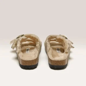 Birkenstock Arizona Omgekeerd Lam voor Vrouwen