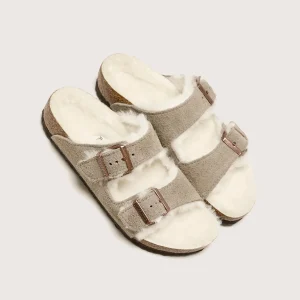 Kinderen Birkenstock Arizona Omgekeerd Lam voor Kinderen