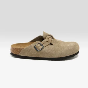 Birkenstock Boston Braided Suede voor Vrouwen
