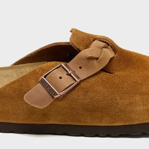 Birkenstock Boston Braided Suede voor Vrouwen