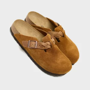 Birkenstock Boston Braided Suede voor Vrouwen