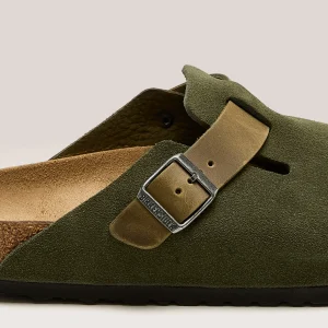Birkenstock Boston Gemengd Leder voor Mannen