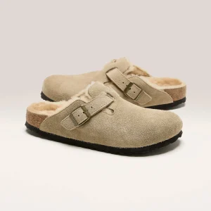 Birkenstock Boston Omgekeerd Lam voor Vrouwen
