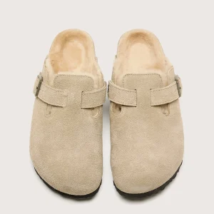 Birkenstock Boston Omgekeerd Lam voor Vrouwen