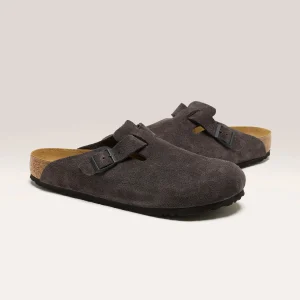Birkenstock Boston Suede Leder voor Mannen