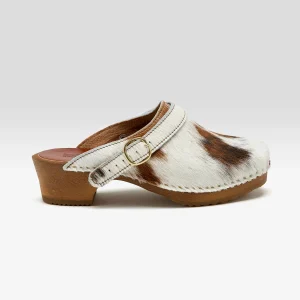 Bosabo Normande Leather Heel Sandals