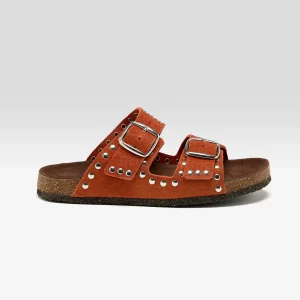 Bosabo Rivet Suede Sandals