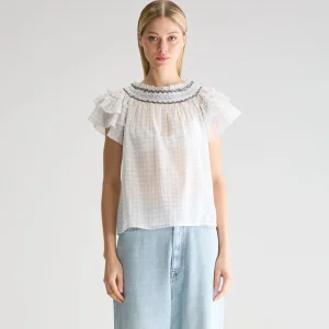 Bellerose Cathy geruite blouse