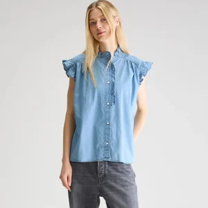 Bellerose Coyote mouwloze blouse