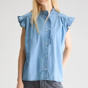 Bellerose Coyote mouwloze blouse