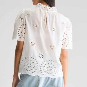 Bellerose Darlene blouse met korte mouwen