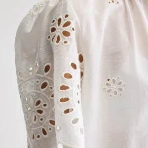 Bellerose Darlene blouse met korte mouwen