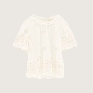 Bellerose Darlene blouse met korte mouwen
