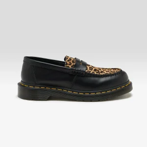 Dr martens DR. MARTENS Penton Hair-on Smooth Leather Loafers