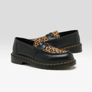 Dr martens DR. MARTENS Penton Hair-on Smooth Leather Loafers