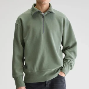 Bellerose Faber sweatshirt met halve rits