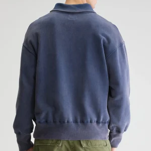 Bellerose Faber sweatshirt met halve rits