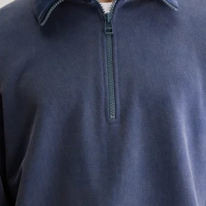 Bellerose Faber sweatshirt met halve rits