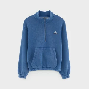 Kinderen Bellerose Fabril sweatshirt met halve rits