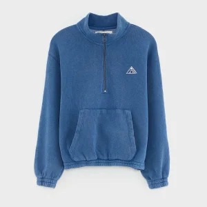 Kinderen Bellerose Fabril sweatshirt met halve rits