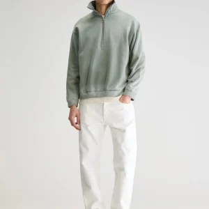 Bellerose Fabro sweatshirt met halve rits