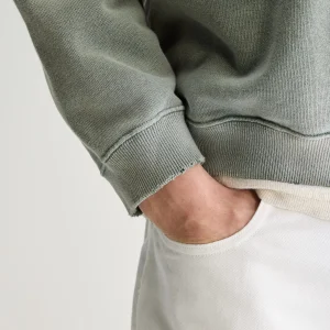 Bellerose Fabro sweatshirt met halve rits