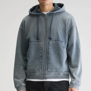 Bellerose Falkon hoodie met rits