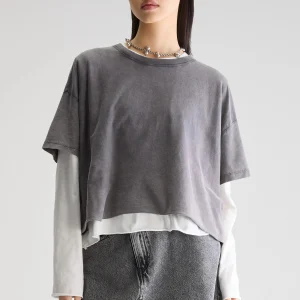 Bellerose Farpy cropped t-shirt