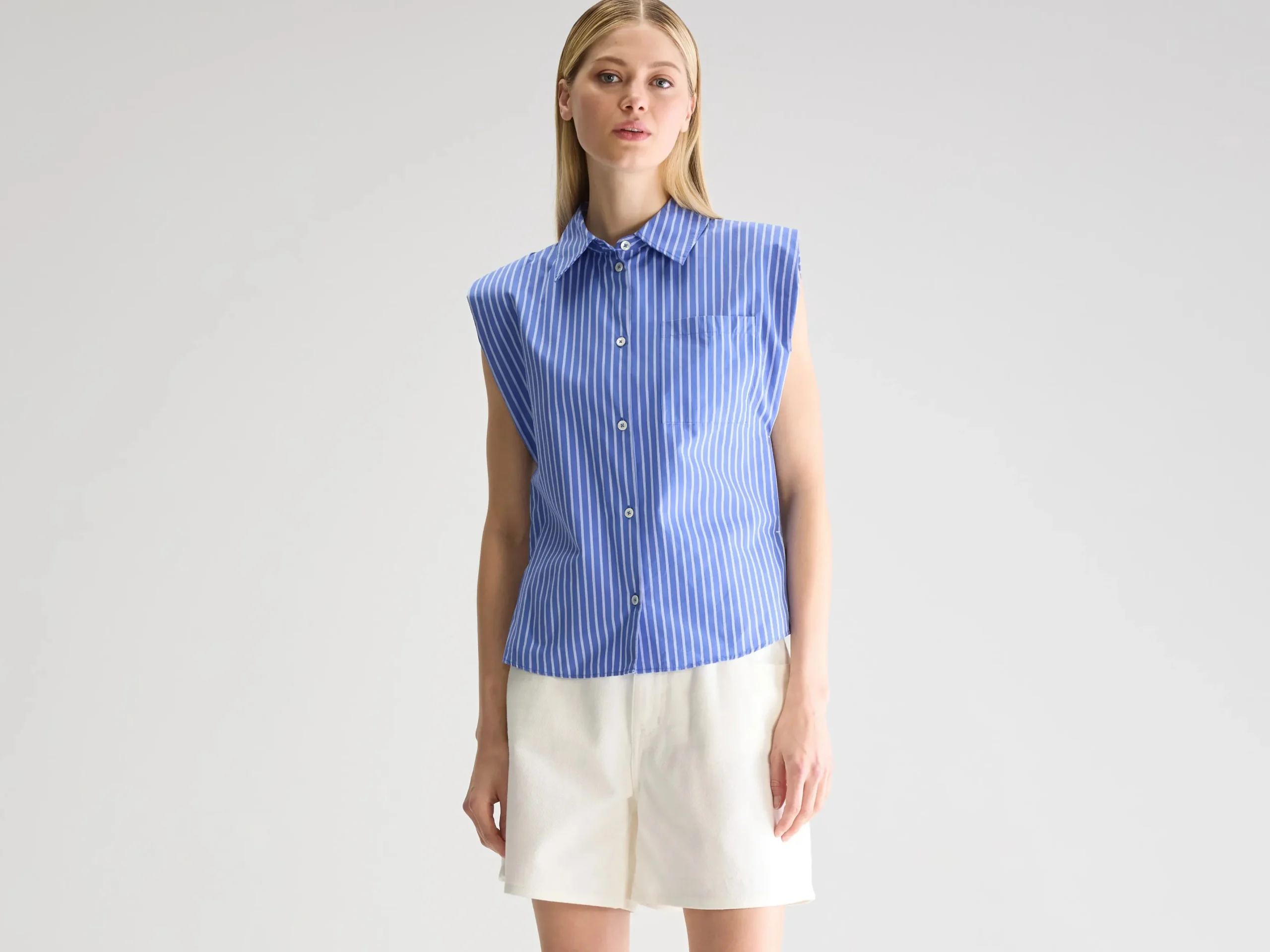 galice_mouwloos_hemd_0.webp Bellerose Galice mouwloos hemd