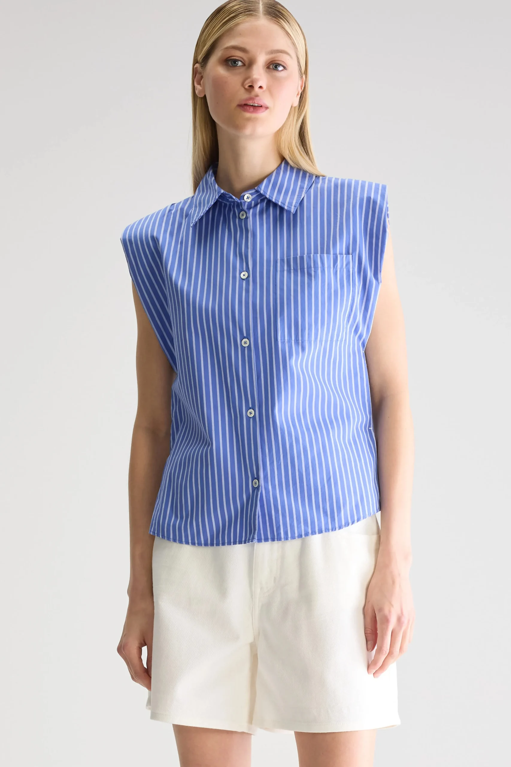 galice_mouwloos_hemd_1.webp Bellerose Galice mouwloos hemd