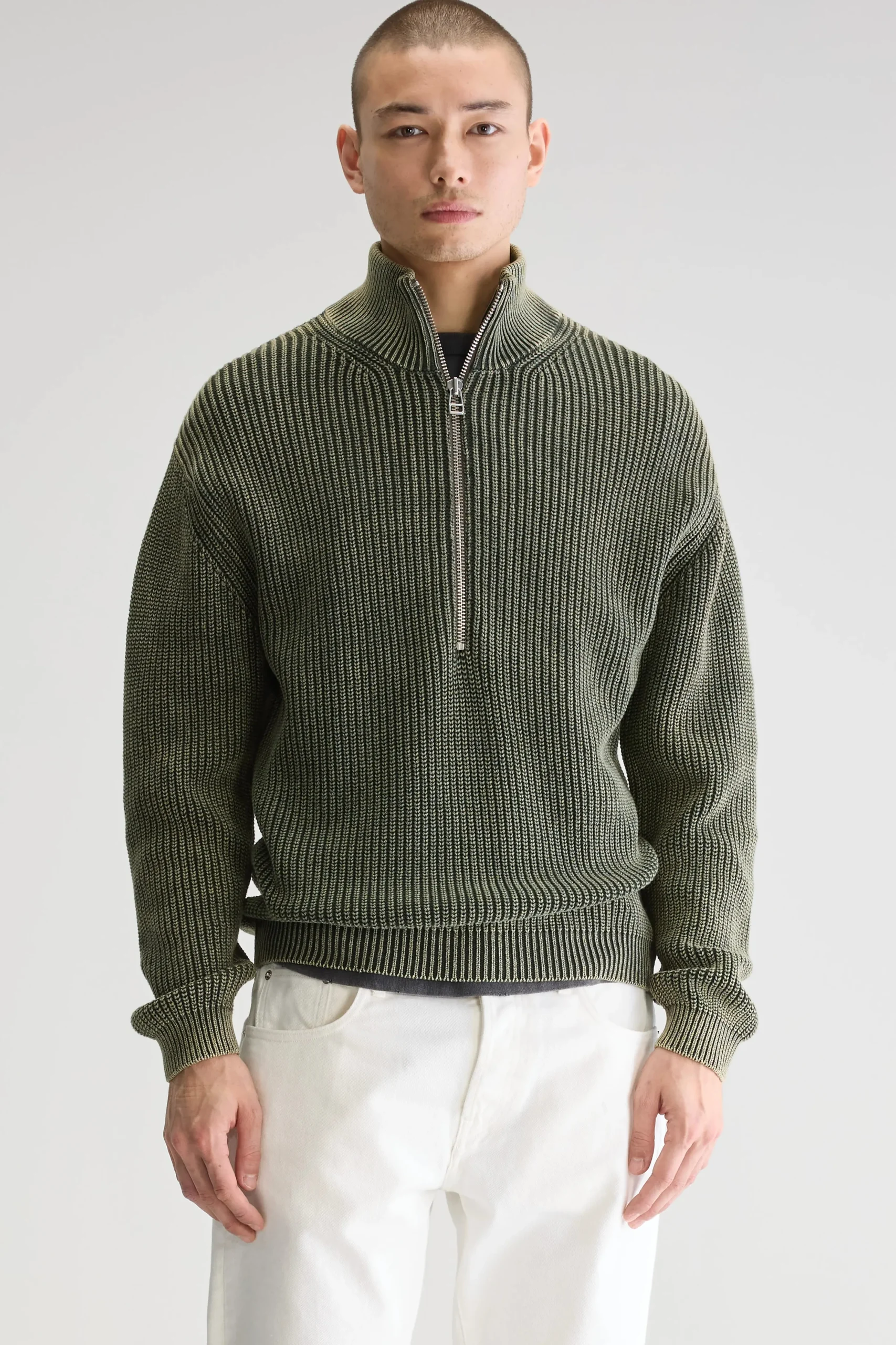 gemzi_trui_met_halve_rits_1.webp Bellerose Gemzi trui met halve rits