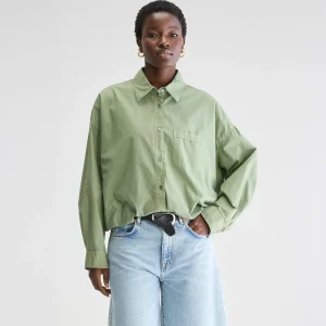 Bellerose Graham cropped popeline hemd