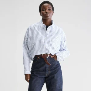 Bellerose Graham cropped popeline hemd