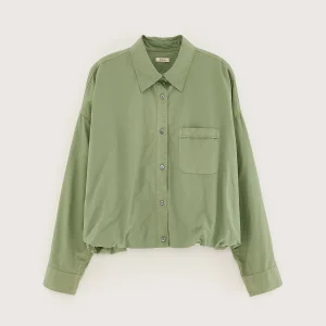 Bellerose Graham cropped popeline hemd