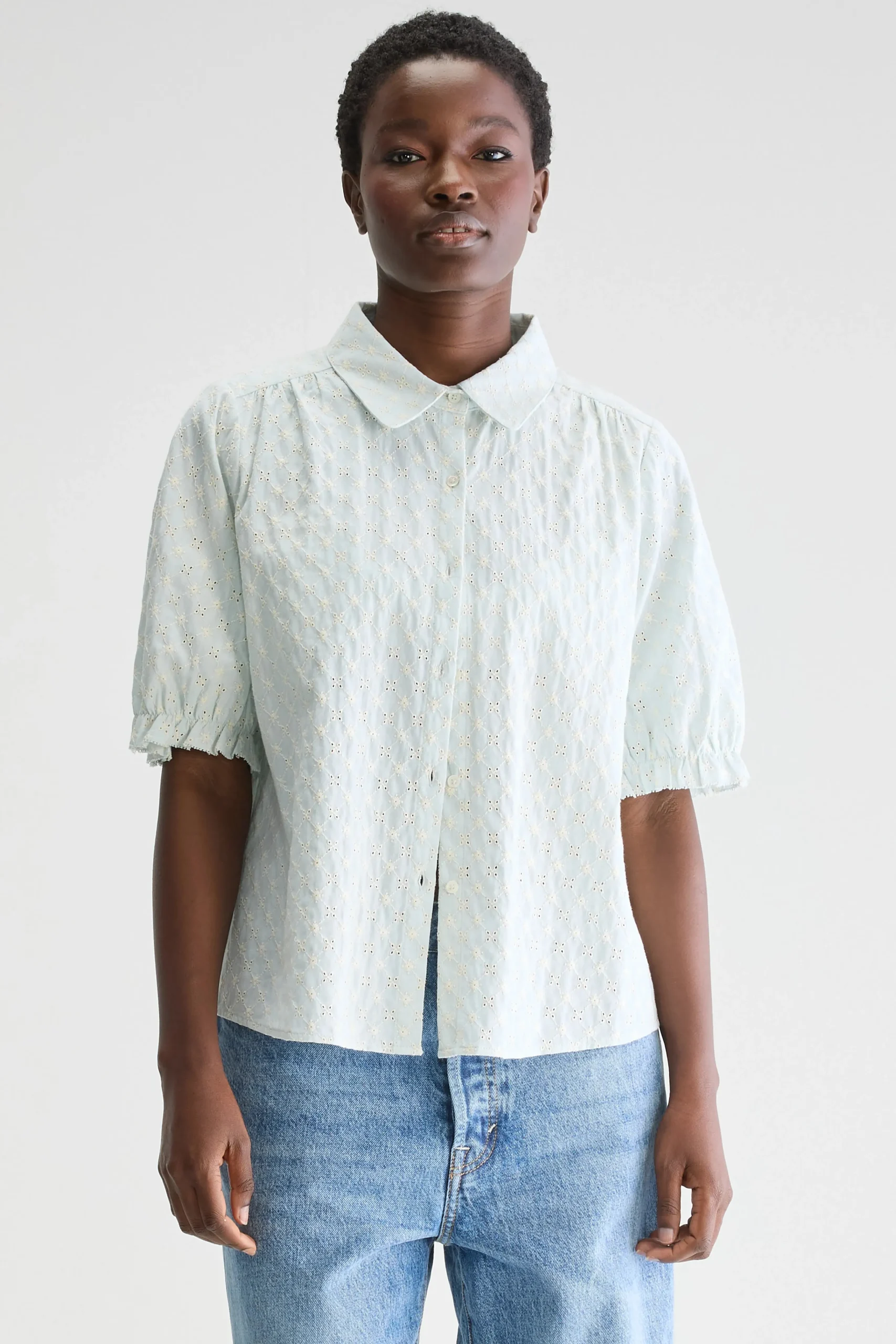 hosanna_blouse_met_korte__1.webp Bellerose Hosanna blouse met korte mouwen