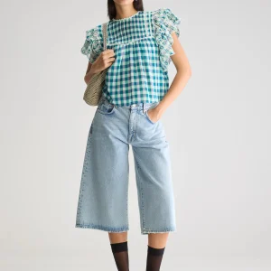 Bellerose Hudalla geborduurde blouse