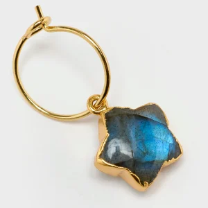 Le fourbi de capucine Asymmetrical Star Earrings