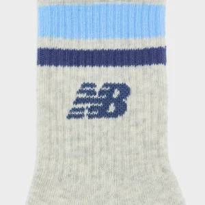 Kinderen New balance Kids' Everyday Stripe Midcalf Socks