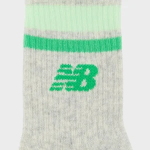 Kinderen New balance Kids' Everyday Stripe Midcalf Socks
