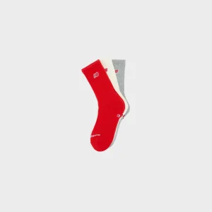 Kinderen New balance Kids' Patch Logo Crew Socks