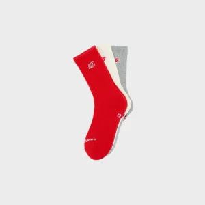 Kinderen New balance Kids' Patch Logo Crew Socks