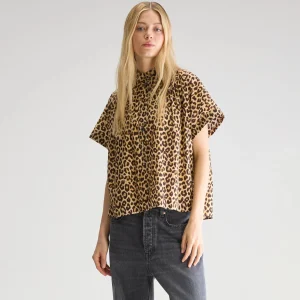 Bellerose Pear blouse met korte mouwen