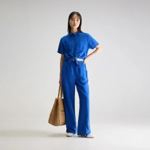 Bellerose Pedra jumpsuit met korte mouwen