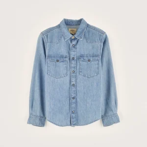 Kinderen Bellerose Peio denim hemd