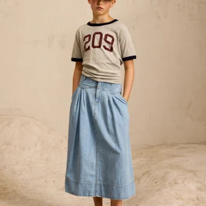 Kinderen Bellerose Pivoine lange denimrok