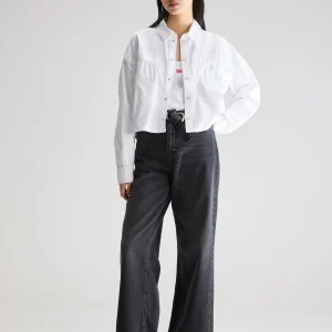 Bellerose Polaris cropped denim hemd